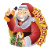 Tipsy-santa