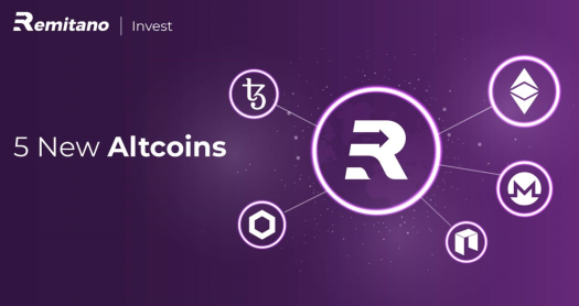 Remitano Officially Lists 5 New Invest Altcoins