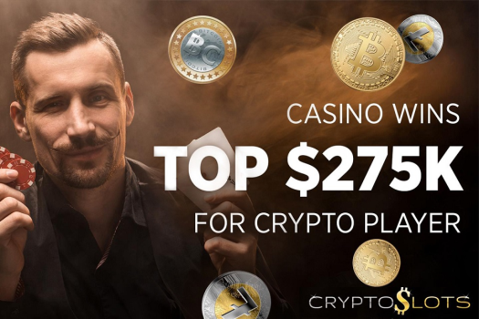 How One Crypto Player’s Winnings have Reached $275k at CryptoSlots in Two Years